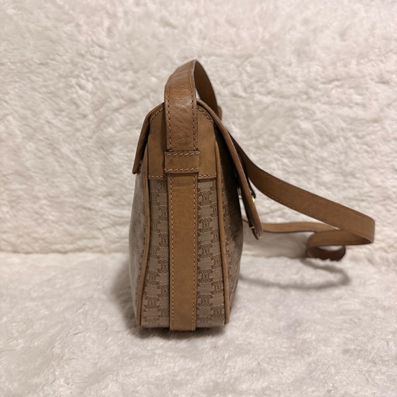 CELINE Macadam Vintage Shoulder Crossbody Bag Adjustable Strap - Picture 4 of 16